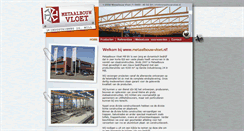 Desktop Screenshot of metaalbouw-vloet.nl
